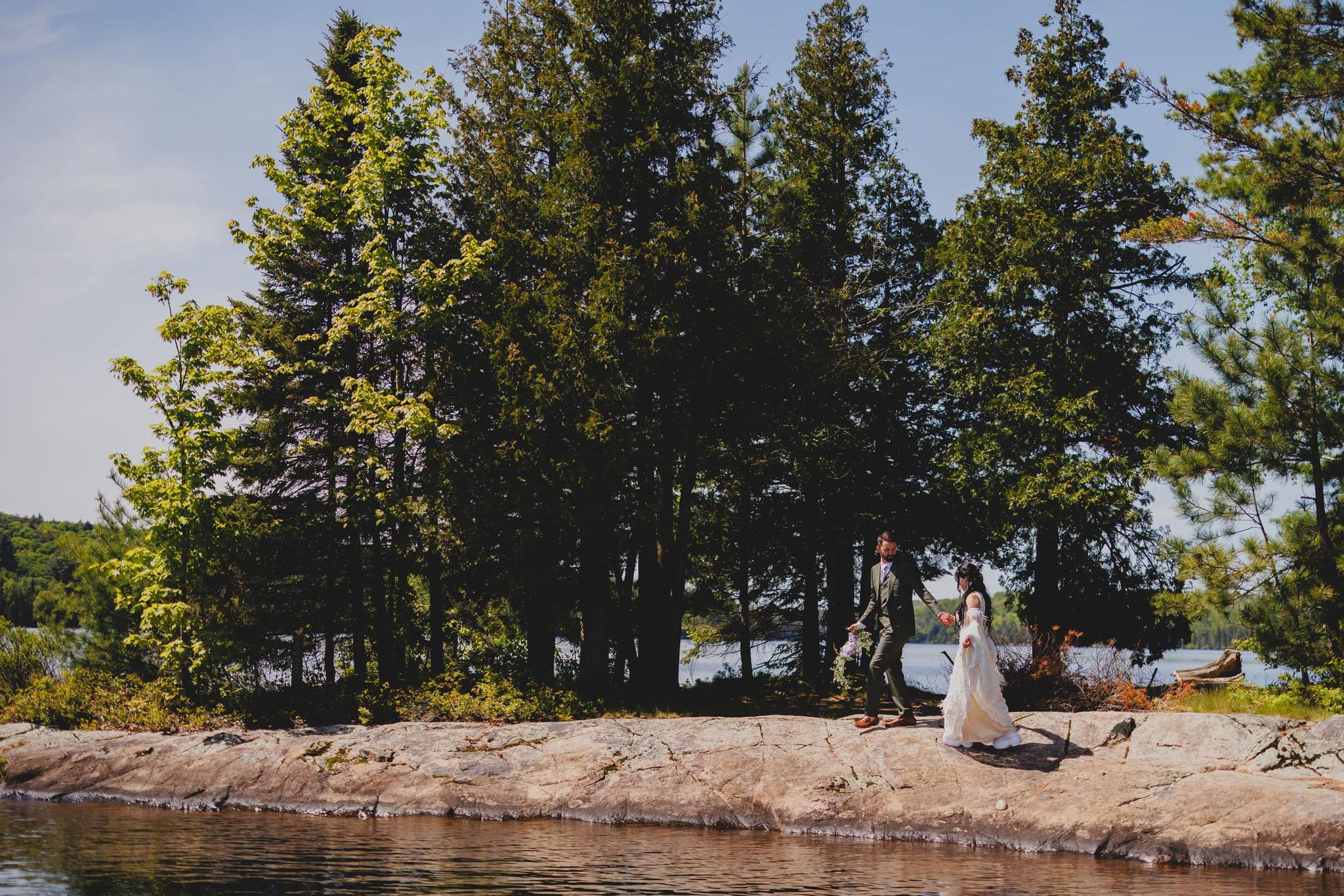 Muskoka Campsite Wedding